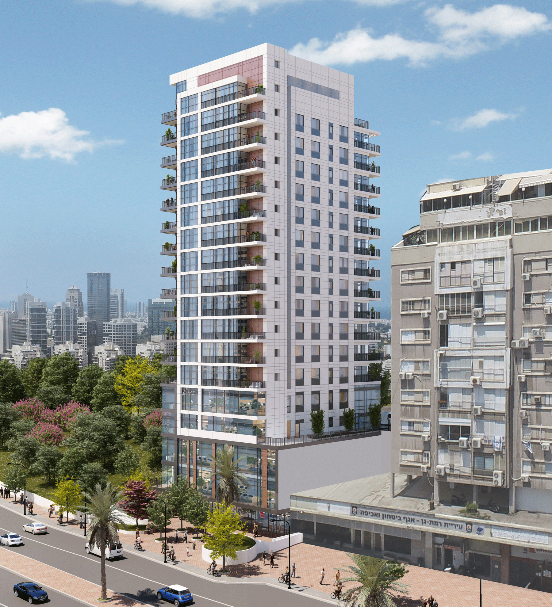 Ramat Gan Macdonald Urban Renewal