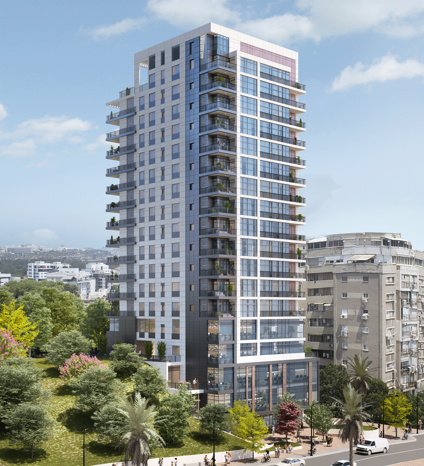Ramat Gan Macdonald Urban Renewal